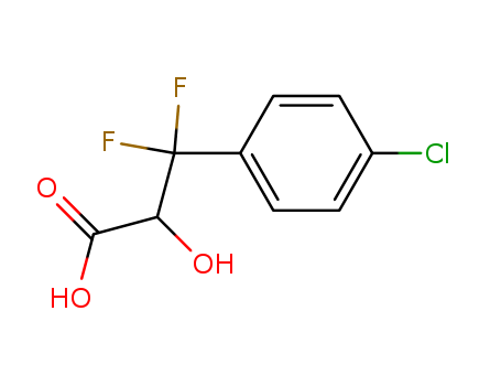 3-(4-CHLORO-PHENYL)-3,3-DIFLUORO-2-HYDROXY-PROPIONIC ACID