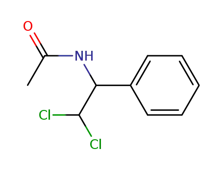 Acetamide, N-(2,2-dichloro-1-phenylethyl)-