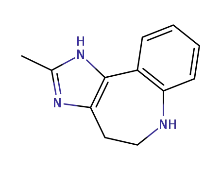 Molecular Structure of 318237-73-9 (2-Methyl-1,4,5,6-tetrahydroimidazo[4,5-d][1]benzazepine)
