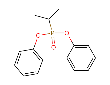 Molecular Structure of 1538-72-3 (diphenyl (1-methylethyl)phosphonate)