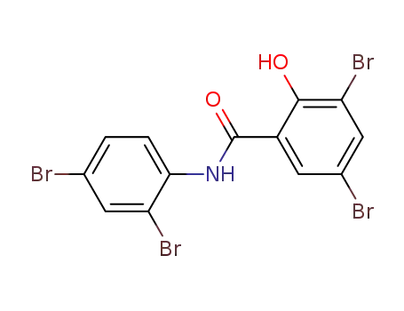 3,5-dibromo-N-(2,4-dibromophenyl)-2-hydroxybenzamide