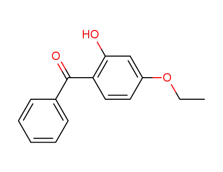 Molecular Structure of 15889-70-0 (4-ETHOXY-2-HYDROXYBENZOPHENONE  97)