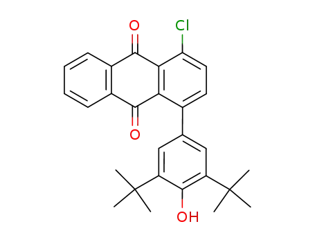 1-chloro-4-(3,5-di-tert-butyl-4-hydroxyphenyl)anthraquinone