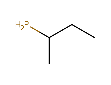 Molecular Structure of 78892-00-9 (Phosphine, (1-methylpropyl)-)