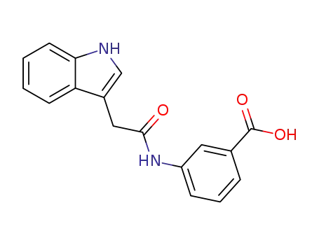 3-(2-indol-3-yl-acetylamino)-benzoic acid