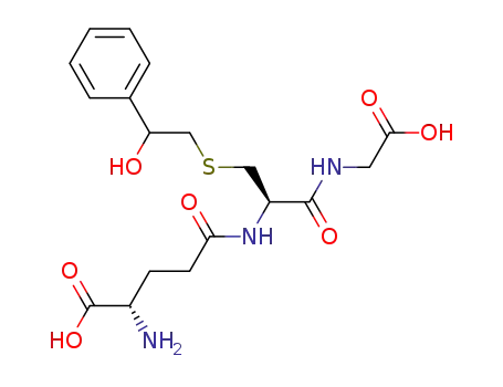 Molecular Structure of 79952-56-0 (gamma-glutamyl-S-(2-hydroxy-2-phenylethyl)cysteinylglycine)