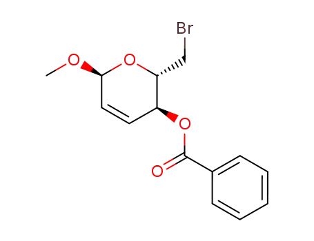 methyl 4-O-benzoyl-6-bromo-2,3,6-trideoxy-α-D-erythro-hex-2-enopyranoside