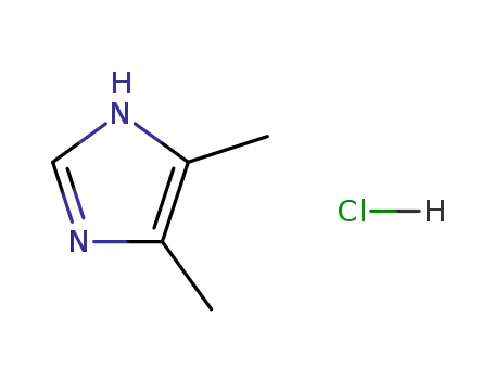 Molecular Structure of 53316-51-1 (4,5-Dimethyl-1H-imidazole hydrochloride)