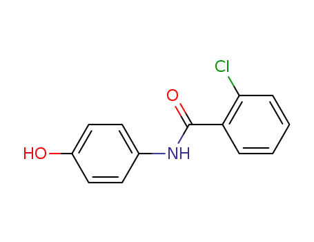 Molecular Structure of 35607-02-4 (2-CHLORO-N-(4-HYDROXYPHENYL)BENZAMIDE)