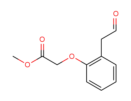 Acetic acid, [2-(2-oxoethyl)phenoxy]-, methyl ester