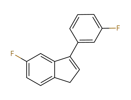 5-fluoro-3-(3-fluorophenyl)-1H-indene