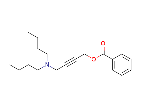130421-61-3,4-(dibutylamino)but-2-yn-1-yl benzoate,2-Butyn-1-ol,4-(dibutylamino)-, benzoate (ester) (9CI)