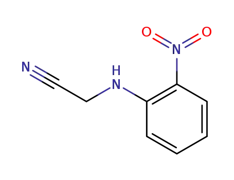 Molecular Structure of 4686-29-7 (Acetonitrile, [(2-nitrophenyl)amino]-)