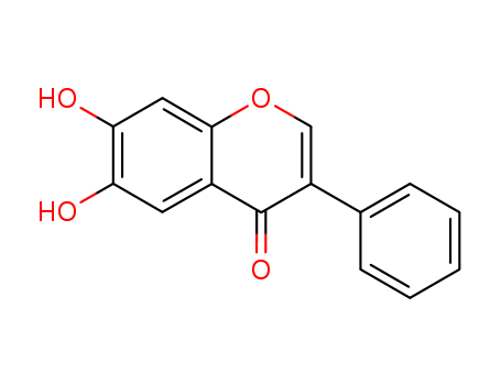 4H-1-Benzopyran-4-one, 6,7-dihydroxy-3-phenyl-