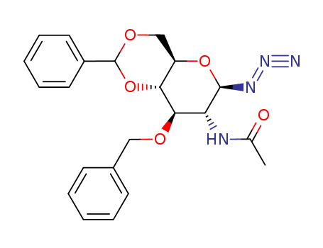 2-AcetaMido-3-O-benzyl-4,6-O-benzylidene-2-deoxy-beta-D-glucopyranosyl Azide