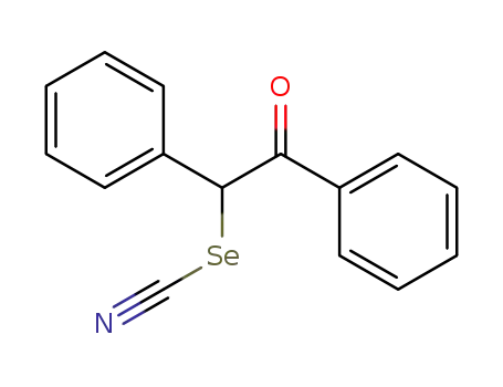 Molecular Structure of 89936-28-7 (Selenocyanic acid, 2-oxo-1,2-diphenylethyl ester)