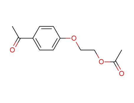 Molecular Structure of 75230-41-0 (4'-(2-ACETOXYETHOXY)ACETOPHENONE)