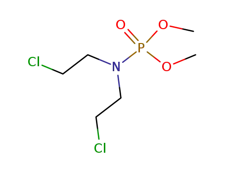 Molecular Structure of 82475-49-8 (dimethyl bis(2-chloroethyl)phosphoramidate)