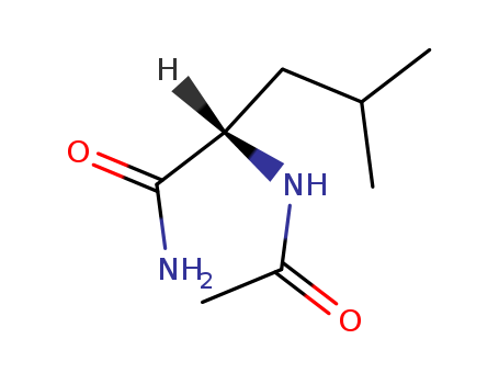 Pentanamide,2-(acetylamino)-4-methyl-, (2S)-