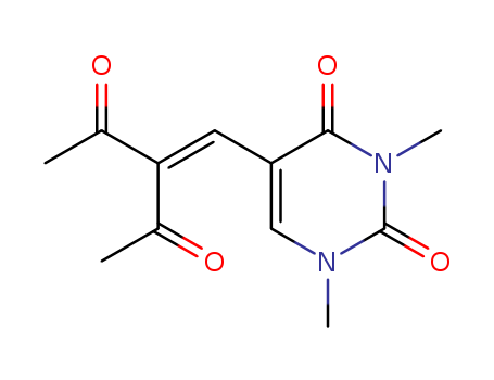 74442-98-1,5-(2-acetyl-3-oxobut-1-en-1-yl)-1,3-dimethylpyrimidine-2,4(1H,3H)-dione,