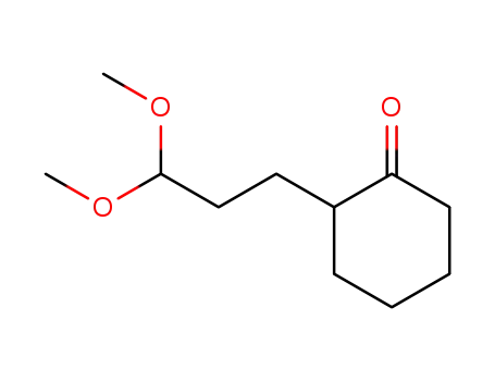 Cyclohexanone, 2-(3,3-dimethoxypropyl)-