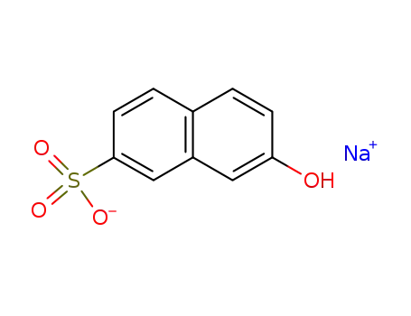Molecular Structure of 135-55-7 (Sodium 2-naphthol-7-sulfonate)