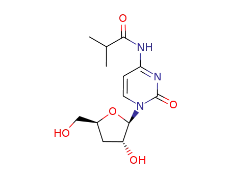 Molecular Structure of 159217-64-8 (4-(N-Isobutyryl)-3'-deoxycytidine)