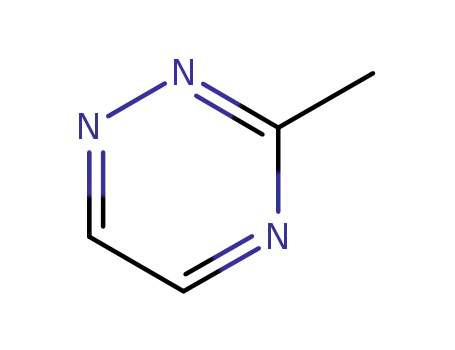 Molecular Structure of 24108-33-6 (3-Methyl-1,2,4-triazine)