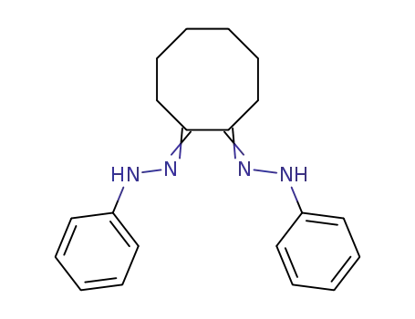 1,2-cyclooctanedione bis(phenylhydrazone)
