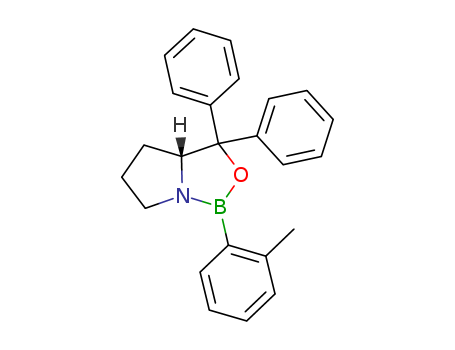 1H,3H-Pyrrolo[1,2-c][1,3,2]oxazaborole,tetrahydro-1-(2-methylphenyl)-3,3-diphenyl-, (3aR)-