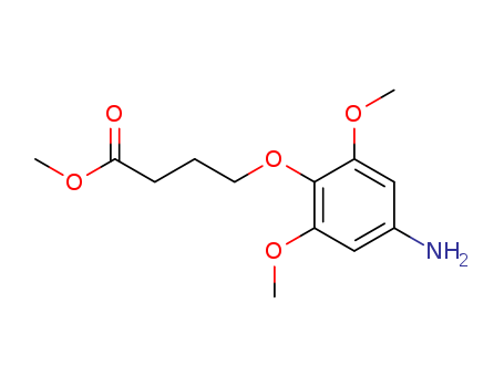 Butanoic acid, 4-(4-amino-2,6-dimethoxyphenoxy)-, methyl ester