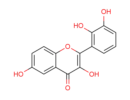 Molecular Structure of 108239-98-1 (4H-1-Benzopyran-4-one, 2-(2,3-dihydroxyphenyl)-3,6-dihydroxy-)