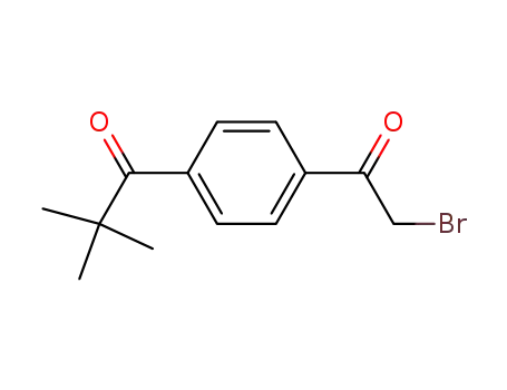 1-Propanone, 1-[4-(bromoacetyl)phenyl]-2,2-dimethyl-