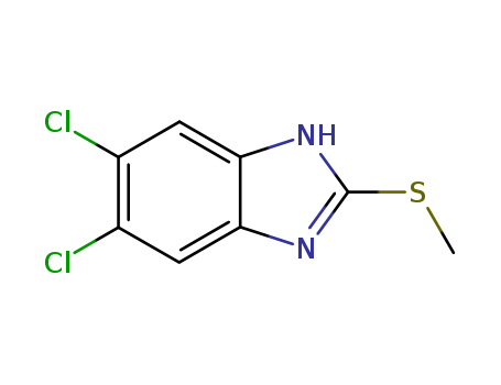 1H-Benzimidazole,5,6-dichloro-2-(methylthio)-