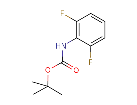 Molecular Structure of 745833-17-4 (N-Boc-2,6-difluoroaniline)