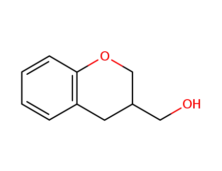 Molecular Structure of 76727-28-1 (3,4-DIHYDRO-2H-CHROMEN-3-YLMETHANOL)