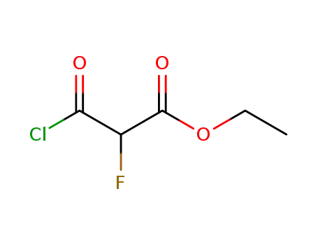 Molecular Structure of 204136-24-3 (ethyl 3-chloro-2-fluoro-3-oxopropanoate)