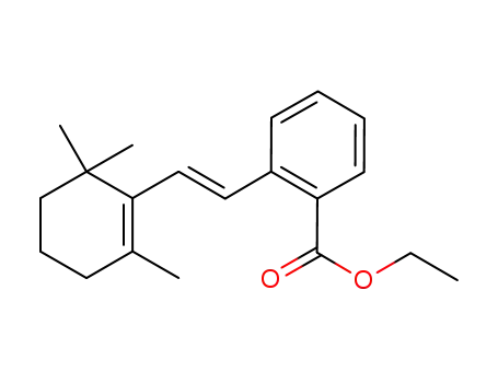 2-[(E)-2-(2,6,6-Trimethyl-cyclohex-1-enyl)-vinyl]-benzoic acid ethyl ester