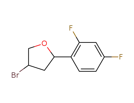 (+/-)-4-Bromo-2-(2,4-difluorophenyl)tetrahydrofuran