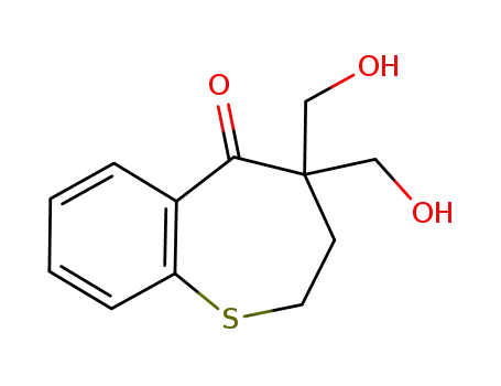 1-Benzothiepin-5(2H)-one, 3,4-dihydro-4,4-bis(hydroxymethyl)-