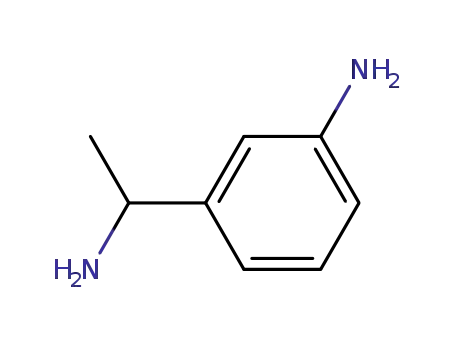 Molecular Structure of 129725-48-0 (3-(1-AMINO-ETHYL)-PHENYLAMINE)