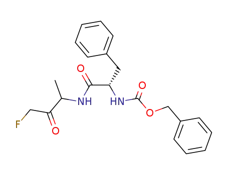 Molecular Structure of 197855-65-5 (Z-PHE-DL-ALA-FLUOROMETHYLKETONE)