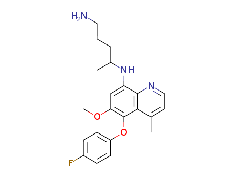 4-methyl-5-(4-fluorophenoxy)primaquine