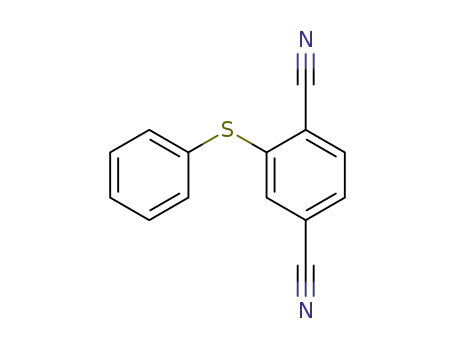 1,4-Benzenedicarbonitrile, 2-(phenylthio)-