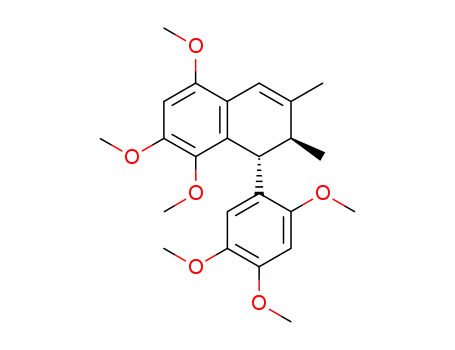 (1S,2R)-5,7,8-trimethoxy-2,3-dimethyl-1-(2,4,5-trimethoxyphenyl)-1,2-dihydronaphthalene
