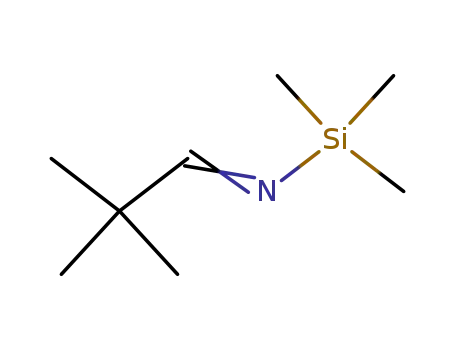 Molecular Structure of 61860-99-9 (N-(Trimethylsilyl)-2,2-dimethylpropane-1-imine)