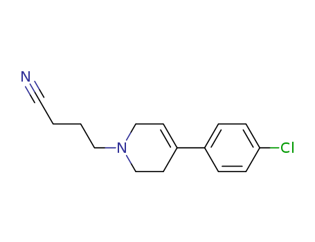 1(2H)-Pyridinebutanenitrile, 4-(4-chlorophenyl)-3,6-dihydro-