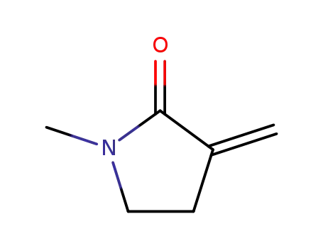 Molecular Structure of 50586-05-5 (1-Methyl-3-Methylene-2-Pyrrolidinone)