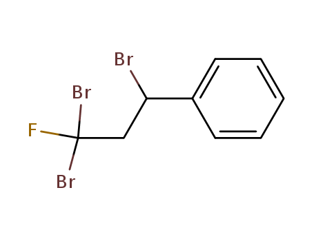 Molecular Structure of 197451-56-2 (Benzene, (1,3,3-tribromo-3-fluoropropyl)-)