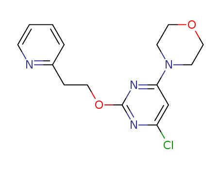 4-[6-Chloro-2-(2-(pyridin-2-yl)ethoxy)pyriMidin-4-yl]Morpholine